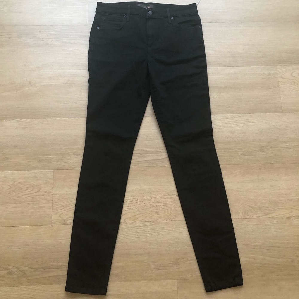 Joes Jeans womens Jet Black Flawless high rise skinny ankle jeans 28 NWT
